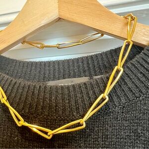 Missoma Twisted Link Chain Necklace